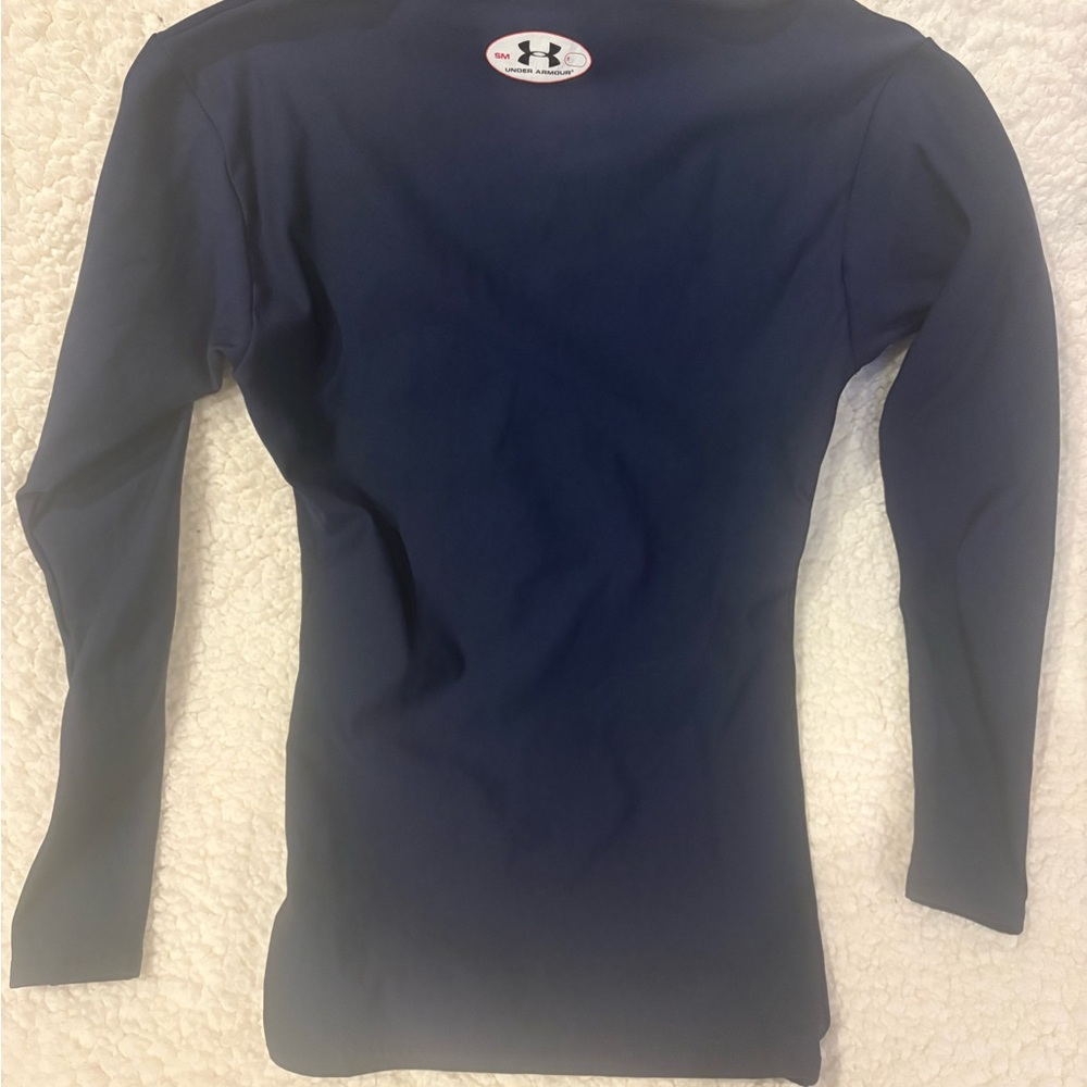 Under Armour ColdGear Navy Performance Top